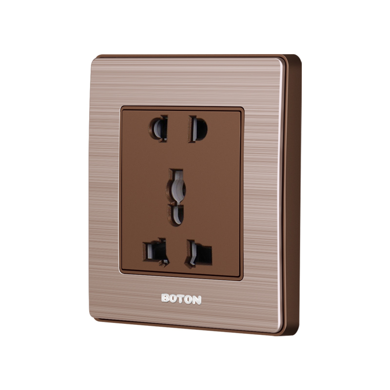 Home 5 Pin Multi Functional Wall Socket