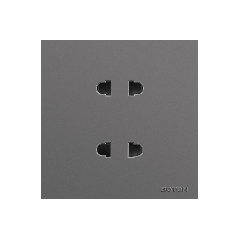 Flush Type Multi Functional 4 Pin Universal Wall Socket