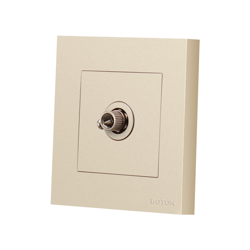 Indoor Flush Type Satellite TV Wall Socket