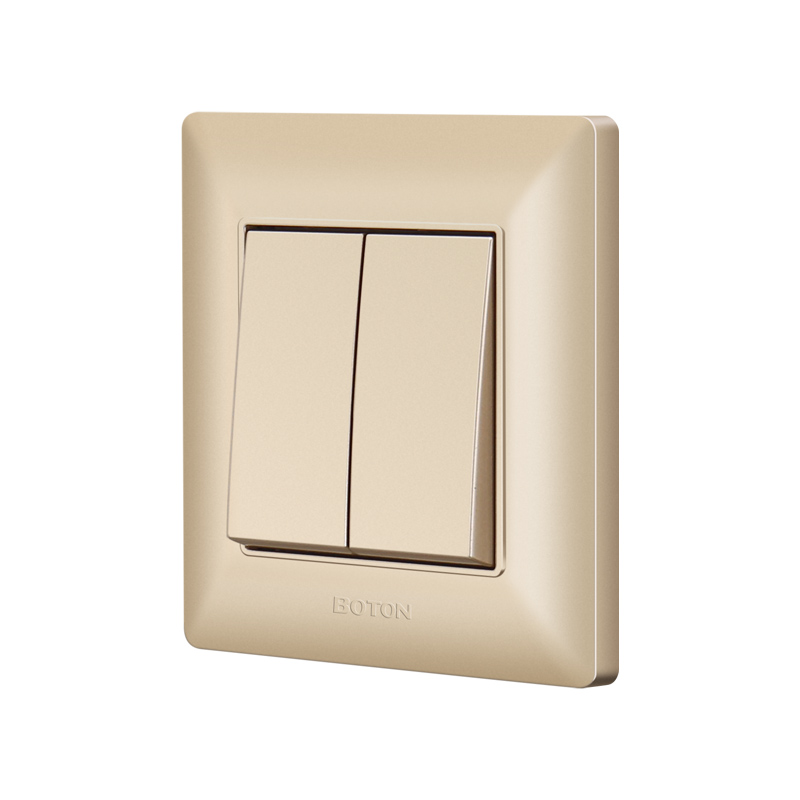 Residential Durable 2 Gang Intermediate 2 Way Wall Switch