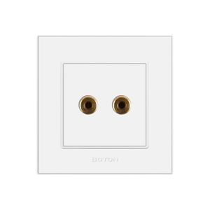 Home Electrical Two Wire Audio Socket