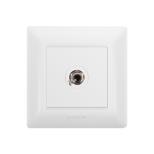 Hotel Durable Satellite TV Wall Switch Socket