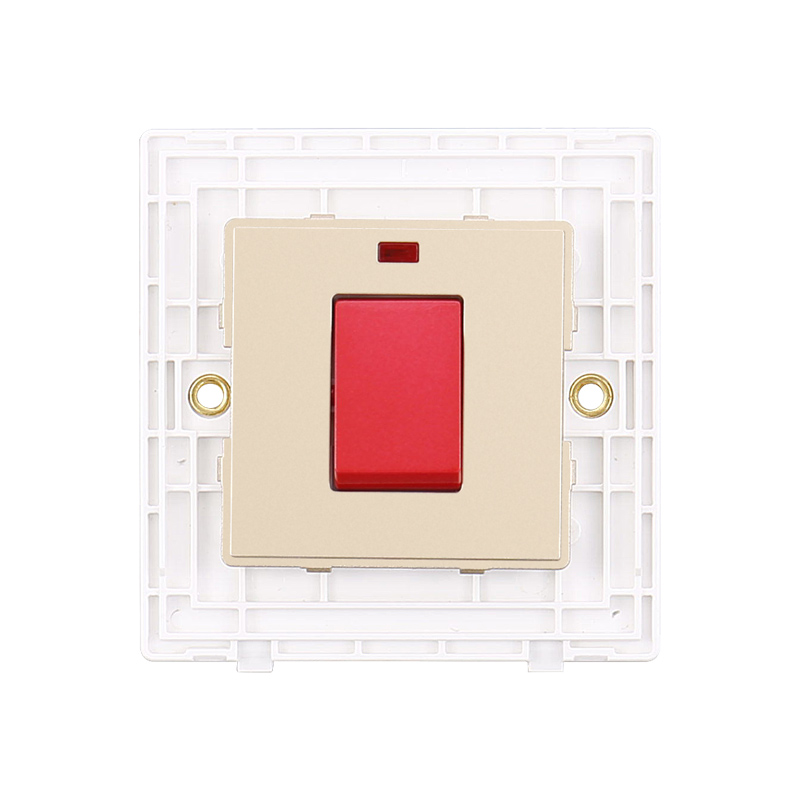 Aluminum Frame 45 AMPS Rocker Wall Switch