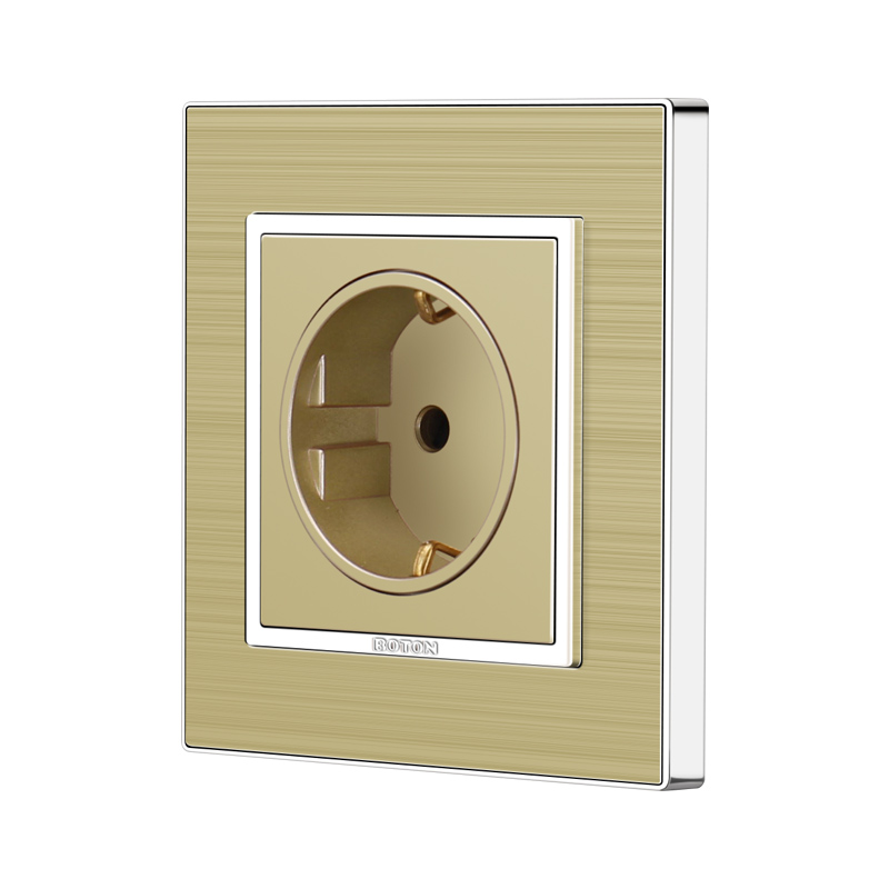 Indoor British Standard Decorator German Wall Socket