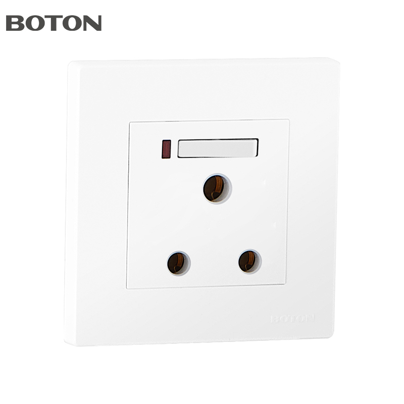 Industrial 15 AMPS Switched Socket na may Lamp