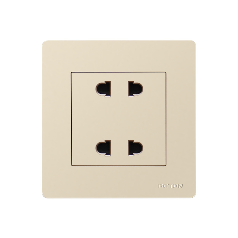 Indoor Decorator 4 Pin Multi Funcational Wall Socket