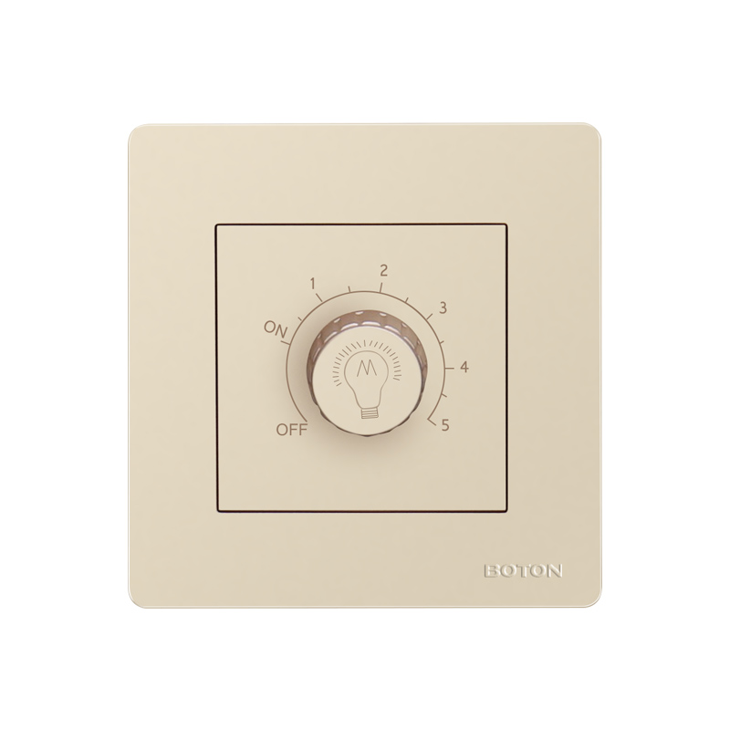 Flush Type Home Hotel Light Dimmer Switch