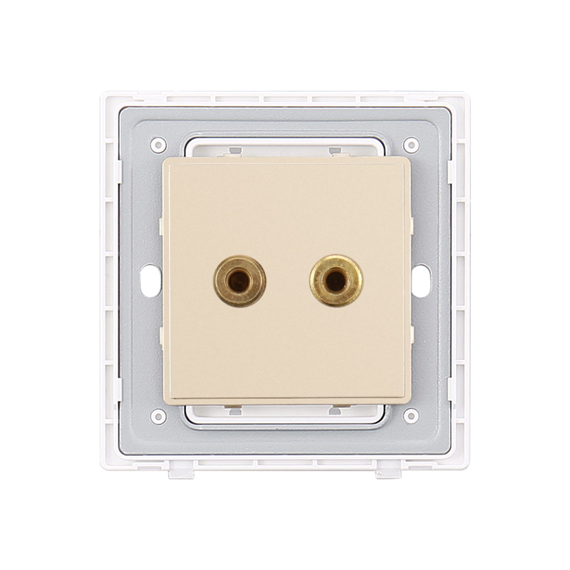 Home Electrical Two Wire Audio Socket