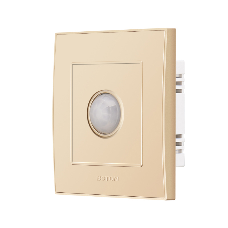 White Human Body Sensor Wall Switch