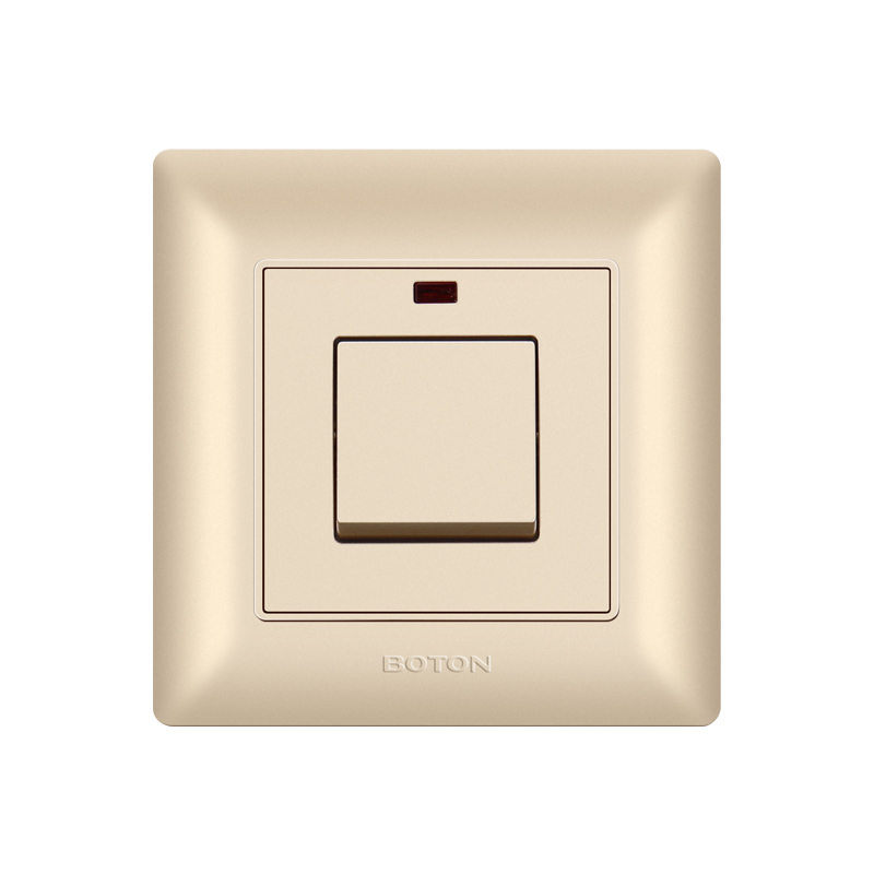 Home Durable 20A Rocker Wall Switch na may Lamp