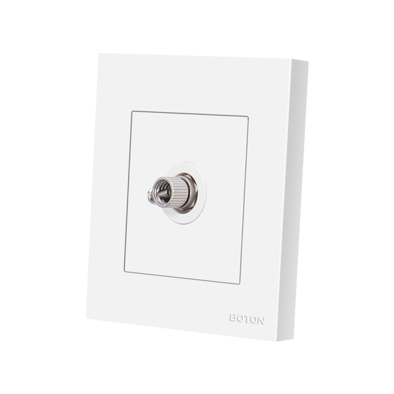 Indoor Flush Type Satellite TV Wall Socket