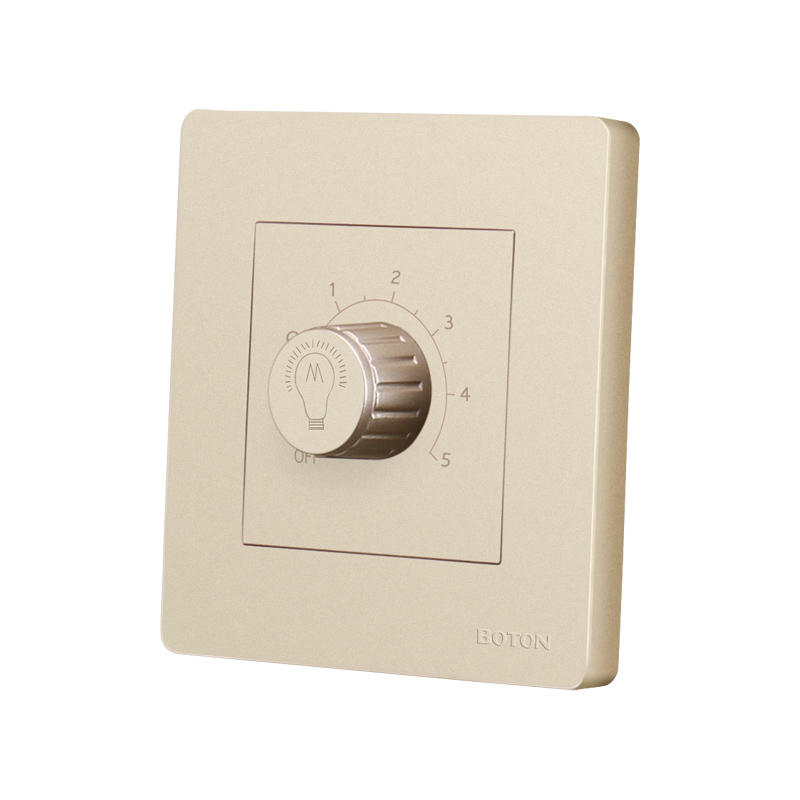 Flush Type Home Hotel Light Dimmer Switch