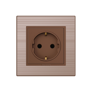 Indoor British Standard Decorator German Wall Socket