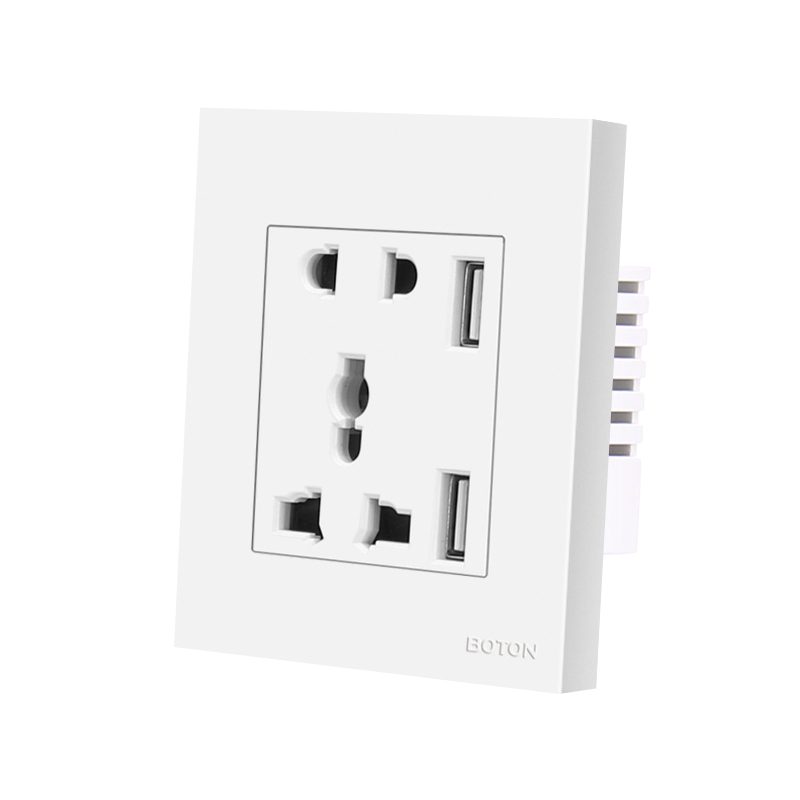 Indoor Flush Type Multi Funcational 5 Pin USB Socket 