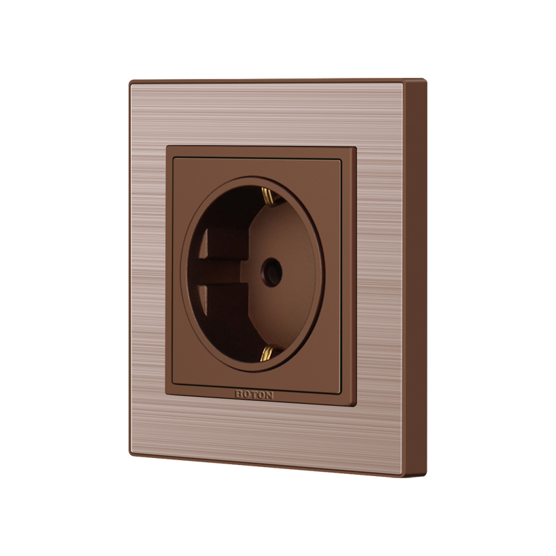 Indoor British Standard Decorator German Wall Socket