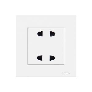 Flush Type Multi Functional 4 Pin Universal Wall Socket