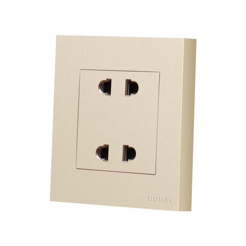 Flush Type Multi Functional 4 Pin Universal Wall Socket