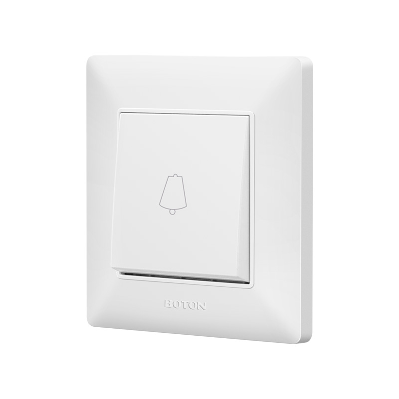 Indoor White Doorbell Wall Switch para sa Home Appliance