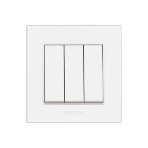 Residential 3 Gang 1 Way 2 Way Decorator Wall Switch