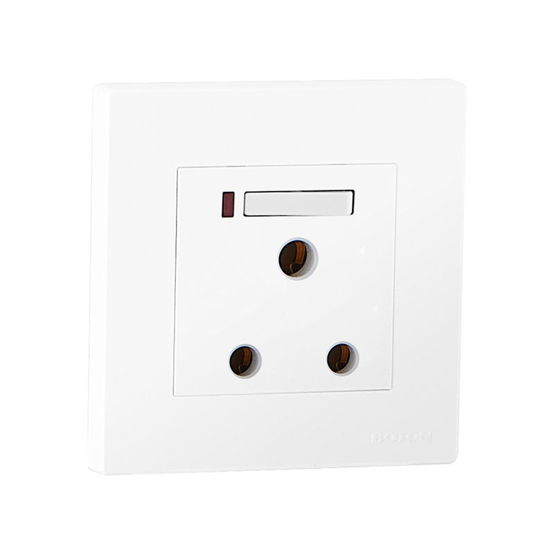 Industrial 15 AMPS Switched Socket na may Lamp