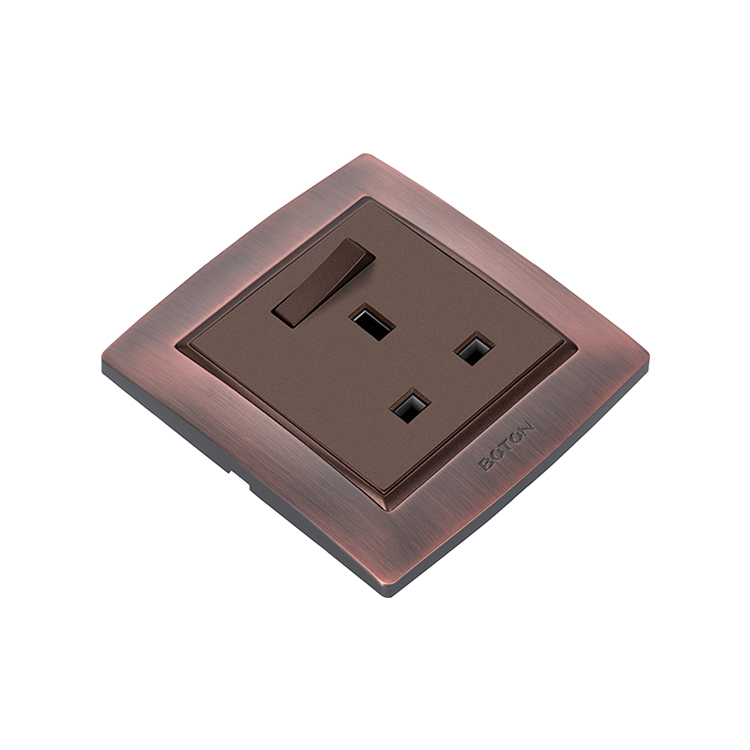 Luxury Grounding Durable Switch Socket