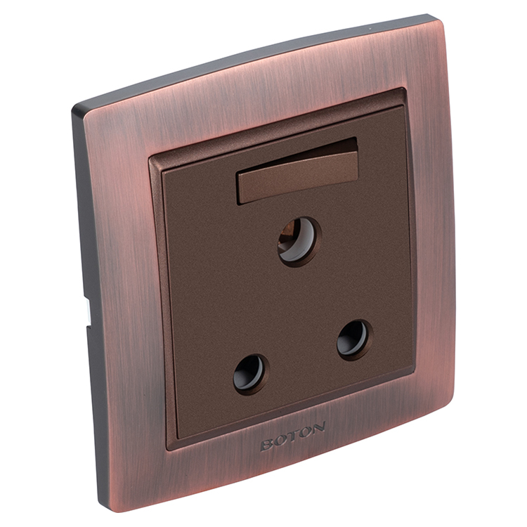 86 Uri ng Durable Colored Finsihed 15A Switched Socket