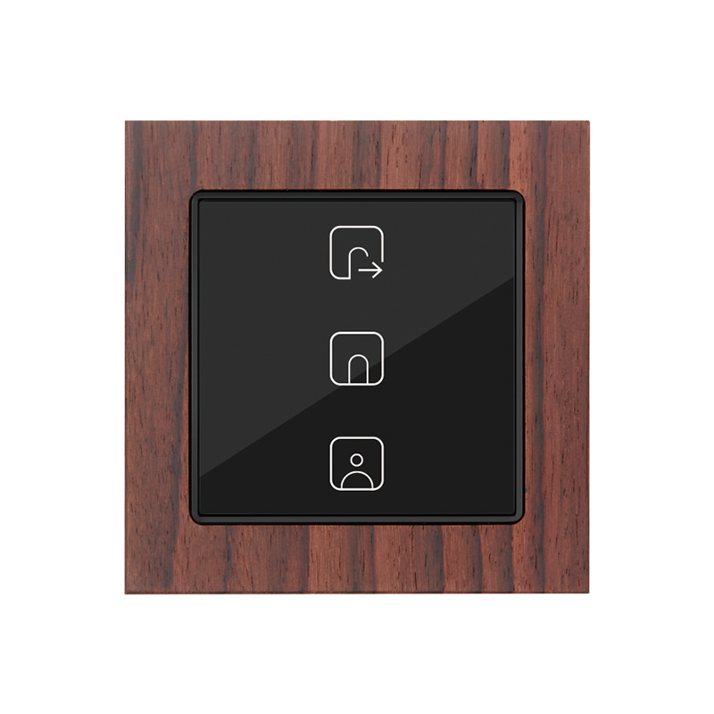 Wood Frame Decor Wall Smart Switch