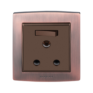 86 Uri ng Durable Colored Finsihed 15A Switched Socket