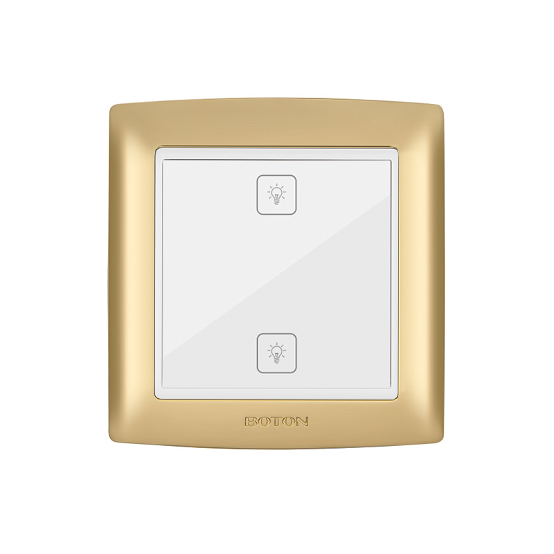 Marangyang Zinc Alloy Frame Zigbee Smart Wall Switch