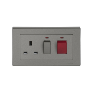 Colored Finish Kusina Rocker Switch Socket