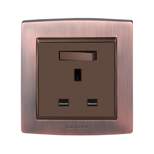 Luxury Grounding Durable Switch Socket