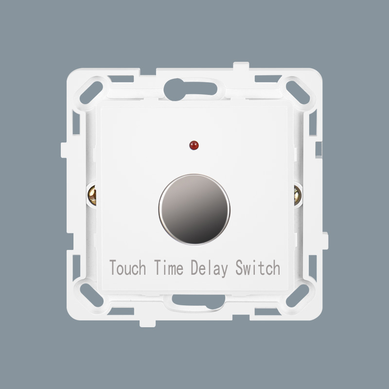 White Touch Time Delay Sensor Switch para sa Apartment 