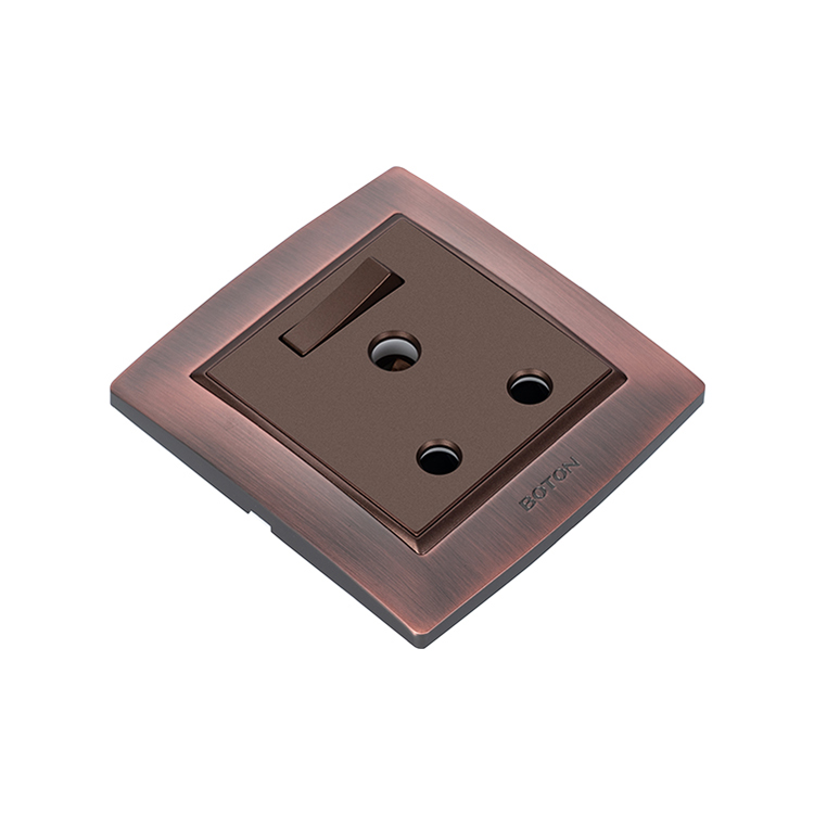 86 Uri ng Durable Colored Finsihed 15A Switched Socket